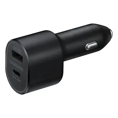 Samsung Super Fast Charging 2.0 Dual Port (45W & 15W) c/cabo USB-C 1M - Preto